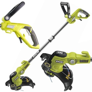 RYOBI ЭЛЕКТРИЧЕСКИЙ КОМПАКТНЫЙ ТРИММЕР ДЛЯ ТРАВЫ 600ВТ 30СМ RLT6130