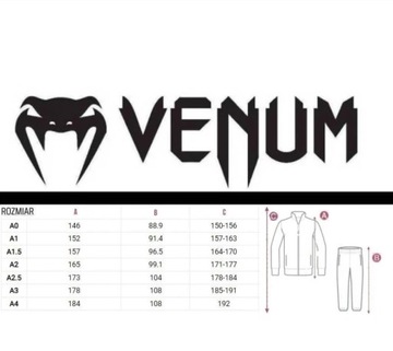 Venum kimono gi do bjj jiu jitsu First Black A3
