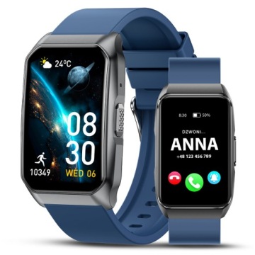 Smartband Náramek Menu Pl Upozornění na hovory Zdraví Sportovní chytré hodinky