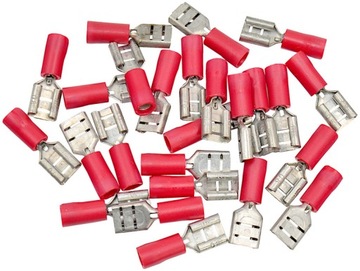 РАЗЪЕМЫ ИЗОЛИРОВАННЫЕ ПЛОСКИЕ ШП 0,25-1,5 25ШТ.