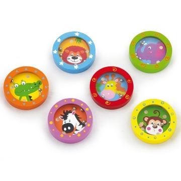 VIGA ДЕРЕВЯННЫЙ ЛАБИРИНТ ЖИВОТНЫЕ НАВЫКИ ИГРА ТЕРАПИЯ ДЛЯ РУК 1 ШТ.