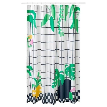 IKEA SNOJONKVILL zasłona prysznicowa 180x200
