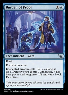 Karta Magic: The Gathering Burden of Proof MKM