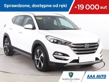 Hyundai Tucson III SUV 1.6 T-GDI 177KM 2017 Hyundai Tucson 1.6 T-GDI, Salon Polska