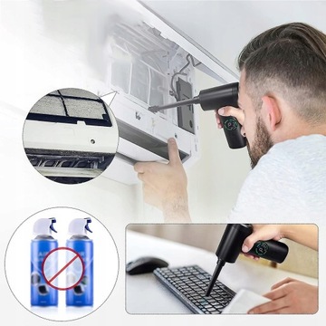 АККУМУЛЯТОРНЫЙ АВТОМОБИЛЬНЫЙ ПЫЛЕСОС РУЧНОЙ USB 100ВТ МНОГОФУНКЦИОНАЛЬНЫЙ