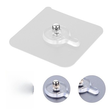 КРЮЧОК БЕЗ СЛЕДА ВКЛЮЧАЕТ БЕССЛЕДОВУЮ НАКЛЕЙКУ НА СТЕНУ