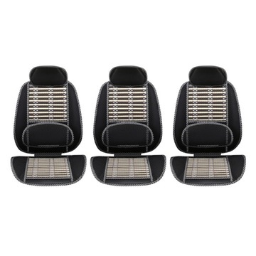 3 SZT. KREATYWNE PODUSZKI NA SIEDZENIA SAMOCHODOWE, ŁADNE CHŁODZĄCE PODUSZKI NA SIEDZENIA, PROSTE SIEDZENIE