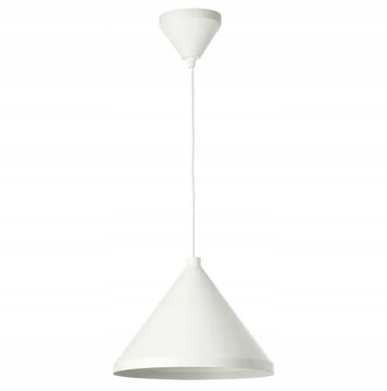 LAMPA WISZĄCA SUFITOWA BIAŁY 33CM IKEA NAVLINGE