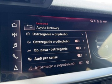Audi A3 8Y Sportback 1.5 35 TFSI 150KM 2024 Audi A3 Sportback Reflektory LED Tempomat Sportowe fotele Ambiente plus Gw, zdjęcie 18
