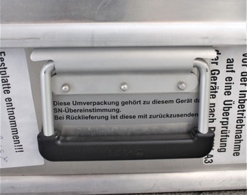 Герметичный чемодан. алюминий БАКО 57,5x38,5x17