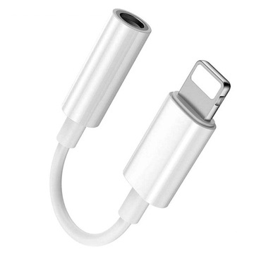 Переходник Apple MMX62ZM/A 3,5 мм на Lightning, белый