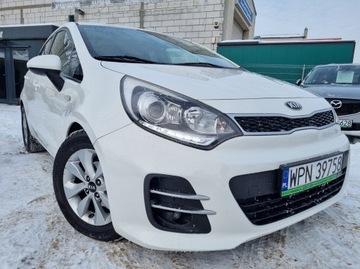 Kia Rio III Hatchback 5d Facelifting 1.2 DOHC CVVT 84KM 2015 Kia Rio III 1.2 84 KM alufelgi climatronic super stan gwarancja, zdjęcie 3