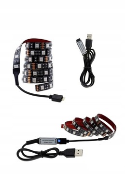 LED STRIP 5050 RGB TV USB BLUETOOTH 2м