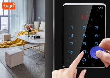 Кодовый замок Tuya, кнопка дверного звонка, считыватель RFID-карт