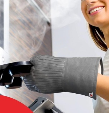 2шт кухонные перчатки для барбекю жаропрочные каминная печь серый у костра