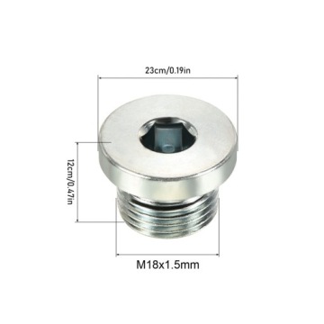 2X Заглушка лямбда-зонда кислотный уплотнительный винт M18x1.5
