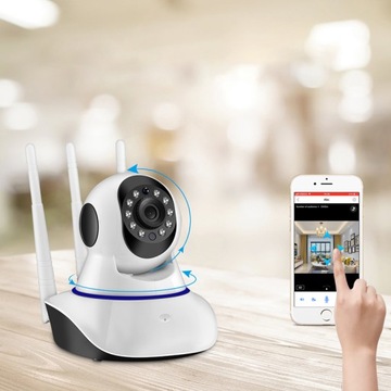 УМНАЯ КАМЕРА 360° НЯНИ ДЛЯ ТЕЛЕФОНА WiFi