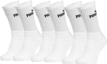 Носки длинные Puma 6 пар 43/46 белые