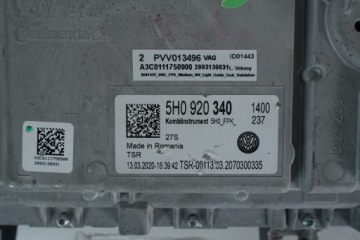 5H0920340, Kombiinstrument VIRTUAL Kombiinstrument LCD VW GOLF VIII 5H0920340 | thumb 1