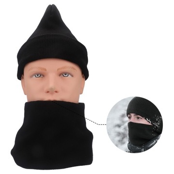 ЗИМНЯЯ ШАПКА, ШАРФ, НАБОР POLAR, ТЕПЛАЯ ШЕЯ, ШАРФ-ПЕТЛЯ.