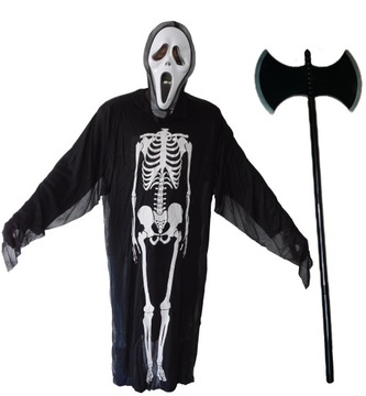 ŚMIERĆ KRZYK KOSA KOŚCIOTRUP JASEŁKA HALLOWEEN