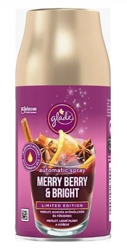 GLADE MERRY BERRY & BRIGHT WKŁAD DO ODŚWIEŻACZA POWIETRZA DYFUZORA 269ml