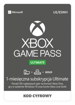 XBOX/PC GAME PASS ULTIMATE 30 DNI | KLUCZ PL/EU (BEZ VPN)