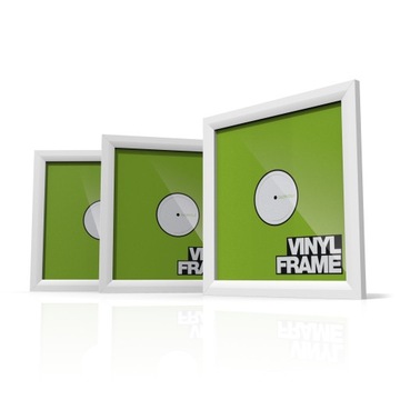 Glorious Vinyl Frame Set White 3 szt. - Ramki na płyty winylowe 12