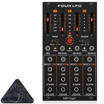 FOUR LFO Moduł Syntezatora Modularnego Eurorack Behringer