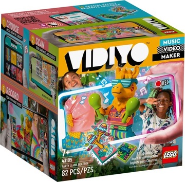 LEGO VIDIYO 43105 Party Llama BeatBox LAMA IMPREZA