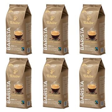 Kawa ziarnista Tchibo Barista Caffe Crema 6x1kg