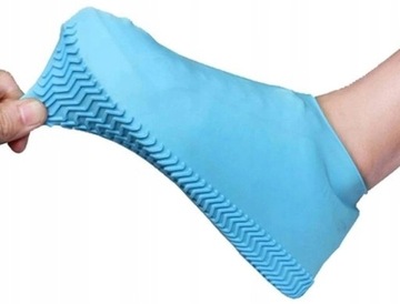 SILIKONOWE OCHRANIACZE NA BUTY WODOODPORNE KALOSZE