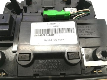 HONDA CIVIC LAMPA DO ČTENÍ NA STŘECHA Z PŘEDNÍ