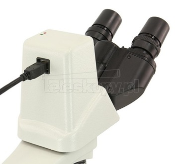 Mikroskop Genetic PRO Bino 40-1000x kamera 3 MPix