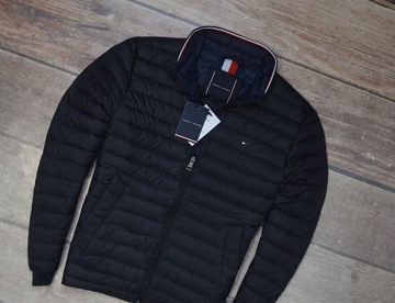 122 # TOMMY HILFIGER # MODNA ZIMOWA MĘSKA KURTKA M