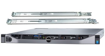 Dell R630 2x12C E5-2673v3 32GB H330 RAMKI 2xPSU IDRAC8 ENT. RAMKI SZYNY