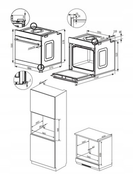 Комплект AMICA ED97795V + AMMB25E5SGVB + PI6540PHTUN