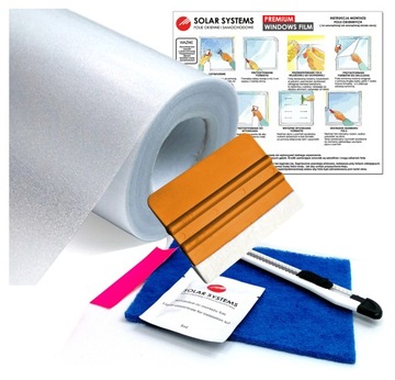 ОКОННАЯ ПЛЕНКА, МОЛОЧНАЯ, МАТОВАЯ, МАТОВАЯ, ДЛЯ ОКОН, 100х50см