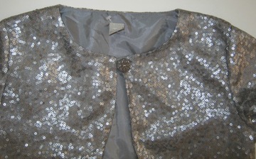 Английский ЗДЕСЬ формальное болеро, 122 пайетки новинка