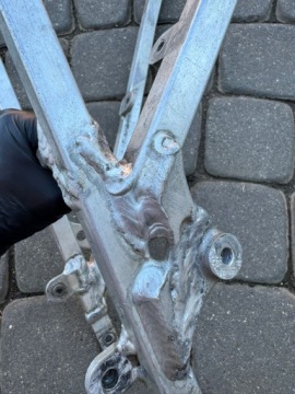 SUBFRAME Задний воздушный ящик рама скоба suzuki rmz 250 r 07-09