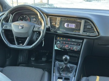Seat Leon III ST Facelifting 2.0 TDI 150KM 2017 Seat Leon 2.0 TDi 150KM 2017 FR serwisowany kamera, zdjęcie 3