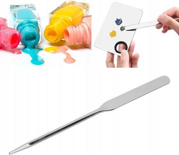 Лопатка для макияжа, Палитра для смешивания макияжа.