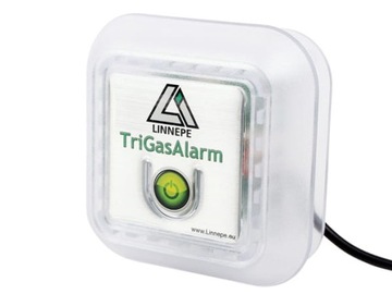 Czujnik gazu alarm TriGas narkogazy propan butan 12V do przyczepy kampera