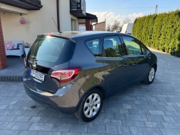 Opel Meriva II Mikrovan Facelifting 1.4 Turbo ECOTEC 120KM 2015 Opel Meriva 1.4 Benz 120KM, Zadbany, Bogato Wyposazony 1.4 Benzyna 120KM, zdjęcie 4