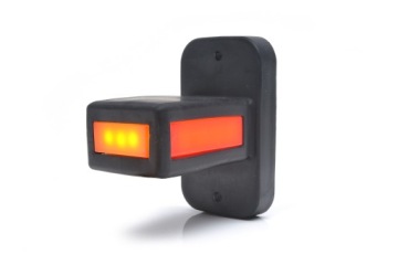 Lampa obrysowa obrysówka TYŁ LED B/CZ/P NEON WAŚ