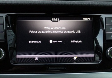 Skoda Fabia III Hatchback Facelifting 1.0 TSI 95KM 2020 Skoda Fabia 1.0 TSI 95KM M5 Ambition Czujniki parkowania SmartLink SalonPL, zdjęcie 18