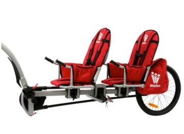 Przyczepka rowerowa Weehoo Two 2-9 lat