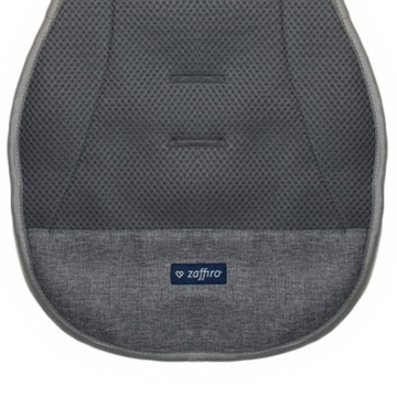 Вкладыш в коляску Премиум шерсть Серый Zaffiro 85 см