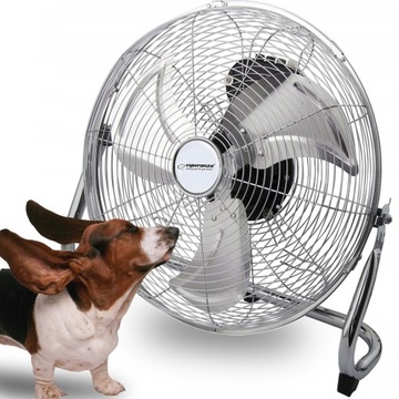 MOCNY WENTYLATOR STOJĄCY WIATRAK PODŁOGOWY CYRKULATOR POWIETRZA PRZEMYSŁOWY