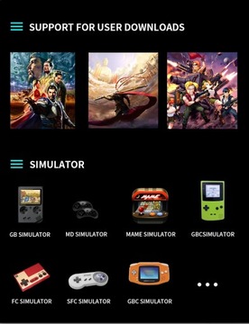 Przenośna konsola do gier SF2000 Mini przenośna konsola do gier wbudowana